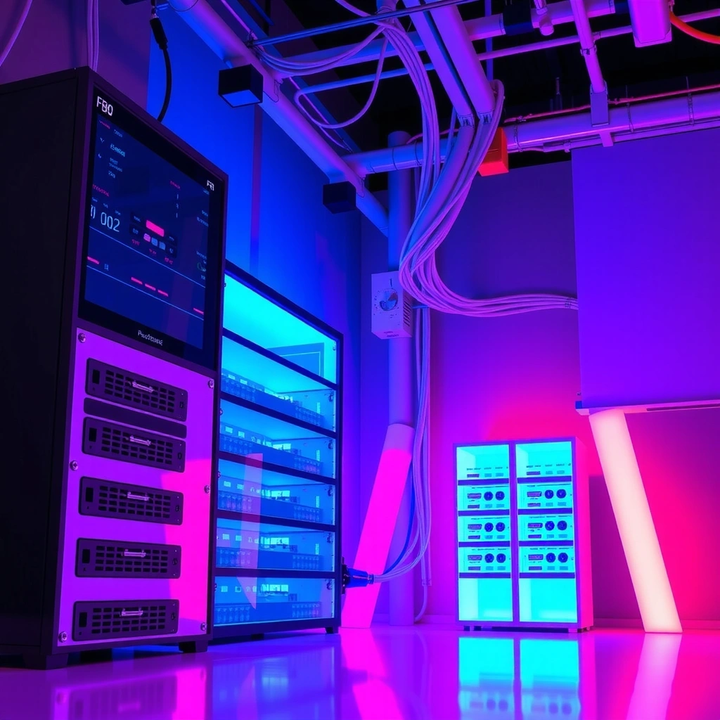 Modern technology infrastructure representing reliability and stability